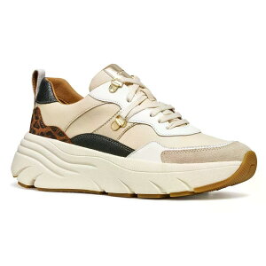 �W�F�I�b�N�X �f�B�A�}���^ �X�j�[�J�[ �E�[�}�� �i Papyrus/Cognac �j | GEOX Diamanta sneakers woman [t]