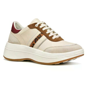 �W�F�I�b�N�X �X�t�F���J �G�L���[�u-3 �X�j�[�J�[ �E�[�}�� �i Papyrus/LightTaupe �j | GEOX Spherica Ecub-3 sneakers woman [t]