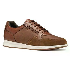 �W�F�I�b�N�X �G�C�u���[ ���[�X���X �X�j�[�J�[ �i BrownCotto �j | GEOX Avery Laceless sneakers [t]