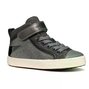 �W�F�I�b�N�X �J���X�y�� �X�j�[�J�[ �K�[���Y �i Graphite/Black �j | GEOX Kalispera sneakers Girls [t]