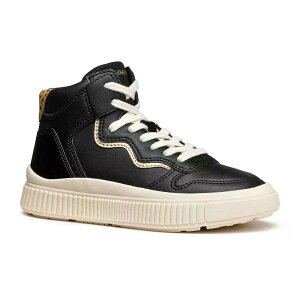 �W�F�I�b�N�X ���N�C�j�[ �X�j�[�J�[ �K�[���Y �i Black/Platinum �j | GEOX Laquinny sneakers Girls [t]