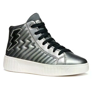 �W�F�I�b�N�X �~�L���V �X�j�[�J�[ �K�[���Y �i DarkSilver �j | GEOX Mikiroshi sneakers Girls [t]