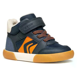 �W�F�I�b�N�X �W�X�� �X�j�[�J�[ �{�[�C�Y �i Navy/DarkOrange �j | GEOX Gisli sneakers Boys [t]