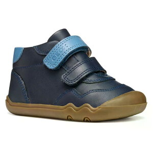 �W�F�I�b�N�X �X�e�b�s�[�A�b�v ���[�X���X �X�j�[�J�[ �K�[���Y �i Navy/Avio �j | GEOX Steppieup Laceless sneakers Girls [t]