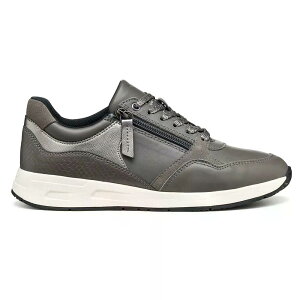 �W�F�I�b�N�X �u���~�� ���[�X���X �X�j�[�J�[ �K�[���Y �i DarkGrey �j | GEOX Bulmya Laceless sneakers Girls [t]