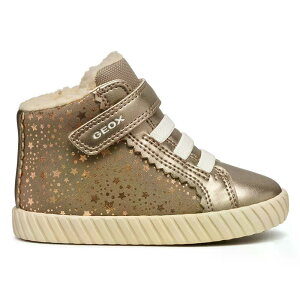 �W�F�I�b�N�X �~���[���X �x�r�[ �X�j�[�J�[ �K�[���Y �i DarkBeige �j | GEOX Mirroless Baby sneakers Girls [t]