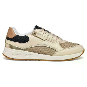 �W�F�I�b�N�X �u���~�� B �X�j�[�J�[ �E�[�}�� �i Papyrus/Black �j | GEOX Bulmya B sneakers woman [t]
