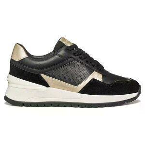 �W�F�I�b�N�X �f�V�� �X�j�[�J�[ �K�[���Y �i Black/LightGold �j | GEOX Desya sneakers Girls [t]
