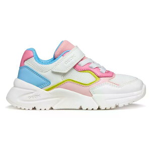 �W�F�I�b�N�X ���t�^�X �X�j�[�J�[ �K�[���Y �i White/Pink �j | GEOX Loftus sneakers Girls [t]