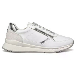 �W�F�I�b�N�X �I�N�^���B�[ �X�j�[�J�[ �E�[�}�� �i White/Silver �j | GEOX Octaviee sneakers woman [t]