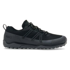 �[���V���[�Y �X�N�����u���[ ���[ WP �g���C�� �����j���O �V���[�Y �i Black/Asphalt �j | XERO SHOES Scrambler Low WP Trail Running Shoes [t]