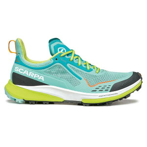 �X�J���p �S�[���f�� �Q�[�g �L�} RT �g���C�� �����j���O �V���[�Y �i BlueTurquoise/SunnyLime �j | SCARPA Golden Gate Kima RT Trail Running Shoes [t]