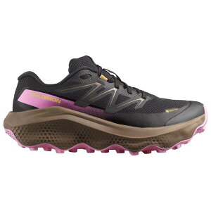 �T������ �E���g�� �t���[ 2 �S�A�e�b�N�X �g���C�� �����j���O �V���[�Y �i Black/Iron/Cyclamen �j | SALOMON Ultra Flow 2 gore-tex trail running shoes [t]