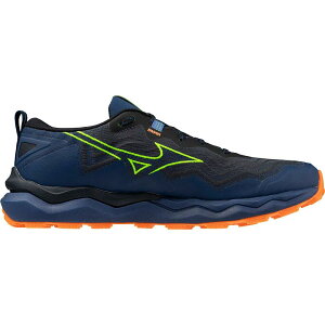 �~�Y�m �E�G�[�u �_�C�` 9 �g���C�� �����j���O �V���[�Y �i EstateBlue/LightningYellow/LightOrange �j | MIZUNO Wave Daichi 9 trail running shoes [t]