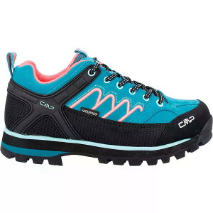 �V�[�G���s�[ ���[�� ���[ WP 31Q4786 �n�C�L���O�V���[�Y �i Teal/RedFluo �j | CMP Moon Low WP 31Q4786 hiking shoes [t]