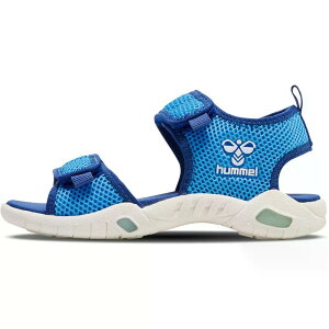 �q�������� �t���b�V�� �W���j�A �T���_�� �i TrueNavy �j | HUMMEL Flash Junior Sandals [t]