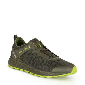 �A�N ���s�_ �G�A �n�C�L���O�V���[�Y �i Mud/Green �j | AKU Rapida Air hiking shoes [t]