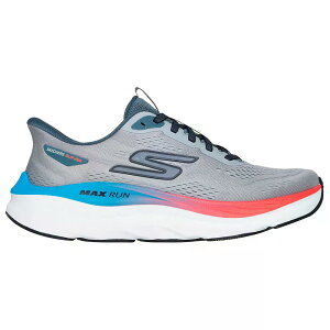 �X�P�b�`���[�Y �}�b�N�X ���� �����j���O �V���[�Y �i GrayMultiTextile �j | SKECHERS Max Run Running Shoes [t]