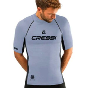 ���b�V���K�[�h - CRESSI SPA Diving 2024 Long Sleeve Rash Guard �i Grey �j [t]