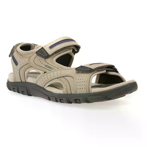 �W�F�I�b�N�X �E�I�� �X�g���[�_ �T���_�� �i Sand/Navy �j | GEOX Uomo Strada sandals [t]