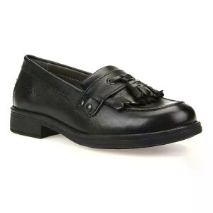 �W�F�I�b�N�X �A�K�^ ���[�t�@�[ �W���j�A �i Black �j | GEOX Agata loafers Junior [t]