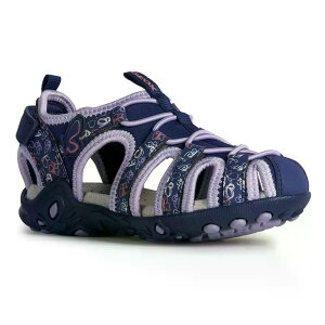 �W�F�I�b�N�X �E�B���x���[ �T���_�� �K�[���Y �i Navy/DarkLilac �j | GEOX Whinberry sandals Girls [t]