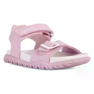 �W�F�I�b�N�X �t�X�x�b�g �T���_�� �K�[���Y �i DarkPink/LightLilac �j | GEOX Fusbetto sandals Girls [t]