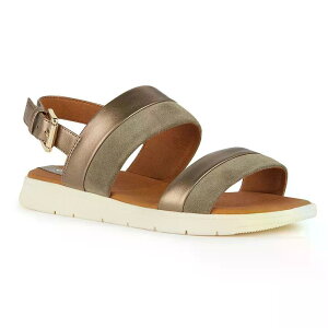 �W�F�I�b�N�X �_���h�� �T���_�� �E�[�}�� �i DarkBeige/Sage �j | GEOX Dandra sandals woman [t]