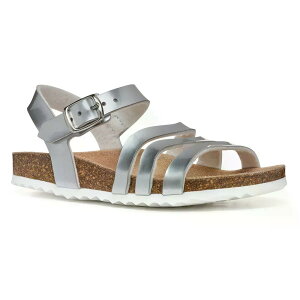 �W�F�I�b�N�X �A�h���G�� F �T���_�� �K�[���Y �i Silver �j | GEOX Adriel F sandals Girls [t]