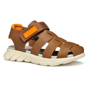 �W�F�I�b�N�X �G�A���f�B�E�� Bo �T���_�� �K�[���Y �i LightBrown/Orange �j | GEOX Airadyum Bo sandals Girls [t]