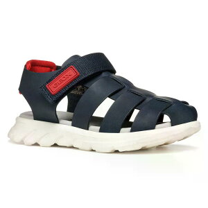 �W�F�I�b�N�X �G�A���f�B�E�� Bo �T���_�� �{�[�C�Y �i Navy/Red �j | GEOX Airadyum Bo sandals Boys [t]
