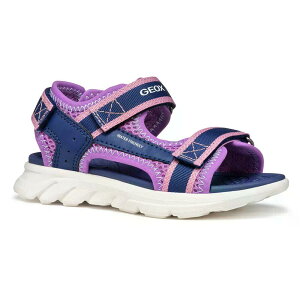 �W�F�I�b�N�X �G�A���f�B�E�� �T���_�� �K�[���Y �i Navy/Purple �j | GEOX Airadyum sandals Girls [t]
