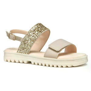 �W�F�I�b�N�X �R�����[ �T���_�� �K�[���Y �i Beige/Platinum �j | GEOX Coralie sandals Girls [t]