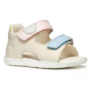 �W�F�I�b�N�X �}�b�L�A �T���_�� �W���j�A �i LightIvory/LightYellow �j | GEOX Macchia sandals Junior [t]