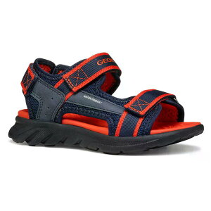 �W�F�I�b�N�X �G�A���f�B�E�� �T���_�� �{�[�C�Y �i Navy/Red �j | GEOX Airadyum sandals Boys [t]