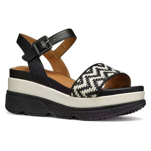 GEOX Gardenia �T���_�� �i Black/Papyrus �j [t]