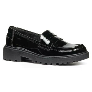 �W�F�I�b�N�X �P�C�V�[ ���[�t�@�[ �K�[���Y �i Black �j | GEOX Casey loafers Girls [t]