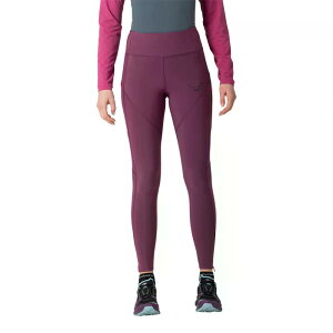 �_�C�i�t�B�b�g �E�B���^�[ �����j���O ���M���X ���f�B�[�X �i Amaranth �j | DYNAFIT Winter Running Leggings Woman [t]