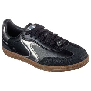 �X�P�b�`���[�Y �z�b�g�V���b�g �N�[�� �O���E �X�j�[�J�[ ���f�B�[�X �i BlackDuraleather/SilverTrim �j | SKECHERS Hotshot Cool Glow Sneakers Woman [t]