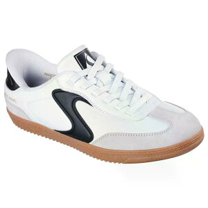 �X�P�b�`���[�Y �z�b�g�V���b�g �X�j�[�J�[ ���f�B�[�X �i WhiteDuraleather/BlackLeather/Trim �j | SKECHERS Hotshot Sneakers Woman [t]