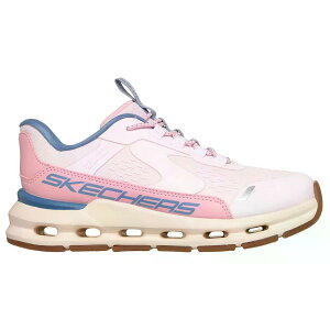 �X�P�b�`���[�Y �O���C�h �X�e�b�v �v���X �r�X�^ ���[�� �L�b�Y �X�j�[�J�[ �i LightPinkSynthetic/SlateTrim �j | SKECHERS Glide Step+ Vista Lane Kids Sneakers [t]