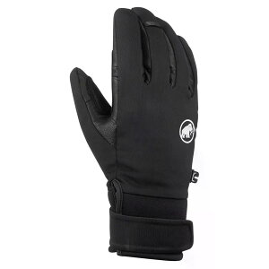 �}���[�g �A�X�g�� �K�C�h �\�t�g�V�F�� �O���[�u �i Black �j | MAMMUT Astro Guide Softshell gloves [t]