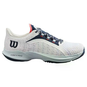 �E�B���\�� �t���J�� �v�� �p�f�� �V���[�Y �E�[�}�� �i White/CoolingSpray/NavyBlazer �j | WILSON Hurakn Pro Padel Shoes woman [t]