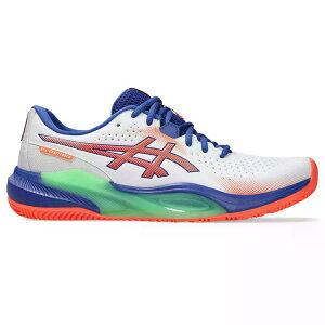 �A�V�b�N�X �Q���`�������W���[ 15 �p�f�� �V���[�Y �i White/VividCoral �j | ASICS Gel-Challenger 15 Padel Shoes [t]