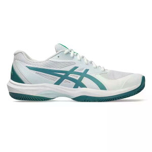 ASICS Game FF �p�f���V���[�Y �i White/MistyPine �j [t]