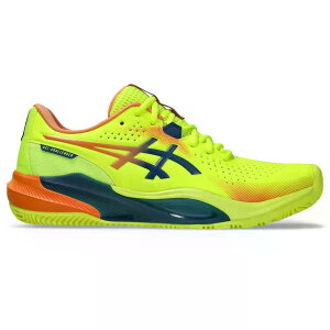 �A�V�b�N�X �Q���`�������W���[ 15 L.E �p�f�� �V���[�Y �i SafetyYellow/TwilightBlue �j | ASICS Gel-Challenger 15 L.E Padel Shoes [t]