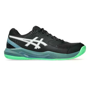 �A�V�b�N�X �Q���f�f�B�P�[�g 8 �p�f�� �V���[�Y �i Black/VitalGreen �j | ASICS Gel-Dedicate 8 Padel Shoes [t]
