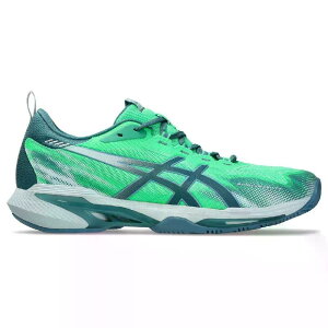 �A�V�b�N�X �\�j�b�N�X�}�b�V�� FF �p�f�� �V���[�Y �i VitalGreen/MistyPine �j | ASICS Sonicsmash FF Padel Shoes [t]