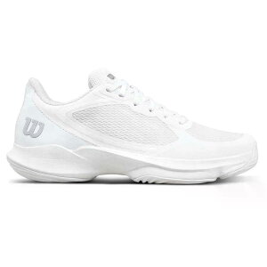 �E�B���\�� �t���J�� ���C�g �p�f�� �V���[�Y �E�[�}�� �i White/White/Silver �j | WILSON Hurakn Lite Padel Shoes woman [t]