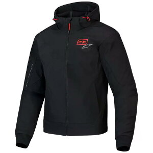 �A���p�C���X�^�[�Y MM93 ���W�E�� �e�b�N �t���W�b�v �X�E�F�b�g�V���c �i Black/BrightRed �j | ALPINESTARS MM93 Radium Tech full zip sweatshirt [t]